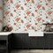 Tempaper Rambling Rose by She She Peel and Stick Wallpaper Scarlet Roses